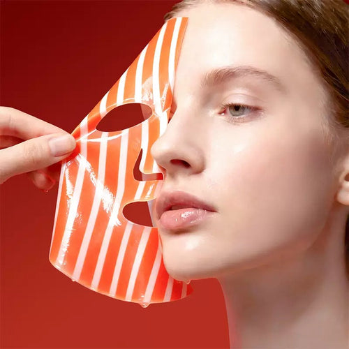 Salmon Collagen Jelly Sheet Mask – Firming, Wrinkle Repair & Deep Hydration Facial Mask